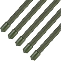 Sekey Soportesde Planta-Cañas jardín- Estantes de Planta-Estacas de Planta-Tubo de Acero Recubierto de plástico 8 mm de…
